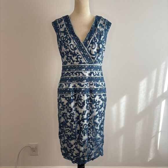 dolce gabbana lace up floral lace mini dress Dolce & Gabbana Floral Lace Bustier Mini Dress